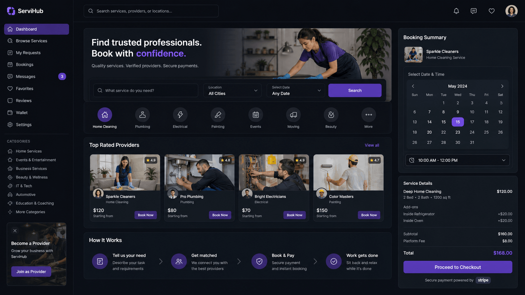 Service Marketplace Platform product preview
